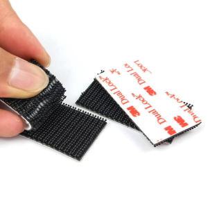 3M 듀얼락 양면테이프 SJ3550CF 블랙2.54cmX25cm 벨크로 찍찍이