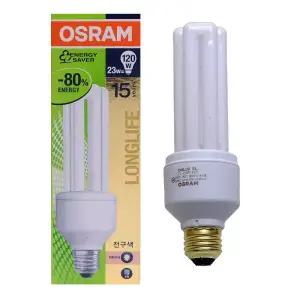 오스람 삼파장램프 DULUX EL LL 23W/827 E23EX-L 종이박스