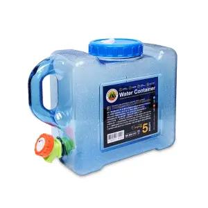 헬로폴 캠핑물통 5L 수도꼭지 생수통 차박 워터 탱크