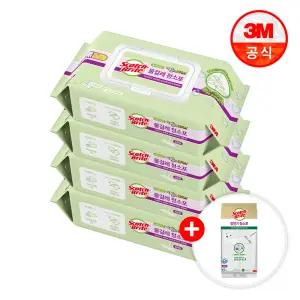 [3M] 표준형 베이직 더블액션 물걸레 청소포 플러스 30매 X 4팩 (120매)+ 정전기 청소포 10매