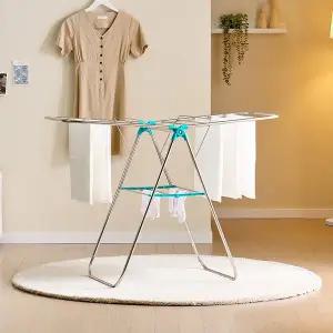 [리빙코아]국산 올스텐 빨래건조대 중형 원룸 자취방