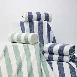 어메니티타올 선염 스트라이프 줄무늬 대형수건 바스타올 30수 450g 무형광 바디 목욕 대타월
