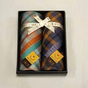 [대구백화점] [닥스]남녀2매 선염 손수건세트(DU06번)