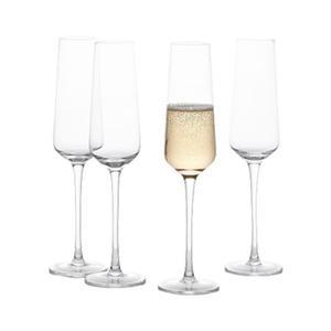 빈토리오 크리스탈 샴페인잔, 4개