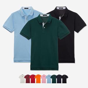 베이직 무지 PK 40수 배색 반팔 카라티셔츠 피케 단체티 남녀공용