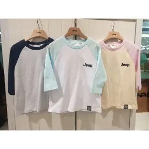 [지프키즈] KO2TSU022 7부 라글란 티셔츠 지프키즈 [P002582254]