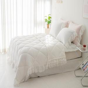 [기타]로엘 소프트 머랭크림 모달100% 스프레드 Q침구세트 5온스 송화침장