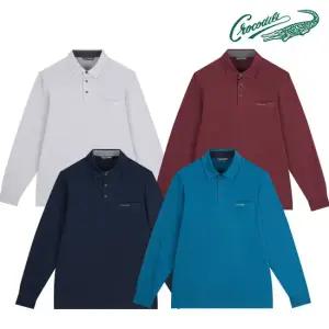 [크로커다일] 제천에리 카라 티셔츠 CDAA9TP1703