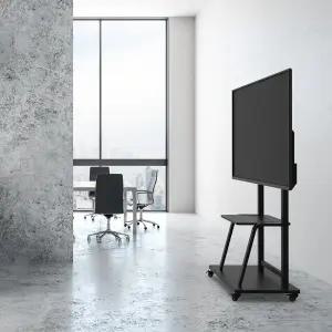 카멜마운트 이동식 대형 TV 다용도 2단 받침대 스탠드 삼성 LG 호환 SB100H