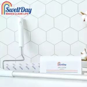 스웰데이 사선컷팅 테이프크리너 4종 (핸들+거치대+리필+밀대)