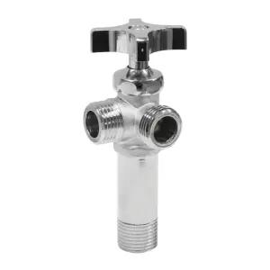 십자 관붙이 2구 두갈래 앵글밸브 세면대부속품 양변기부속