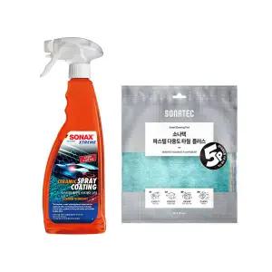 소낙스  익스트림 세라믹 스프레이 코팅 750ml 파스텔 타월5P