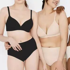 브라팬티 세트 브래지어 노와이어 심리스 여자 여성 속옷 DBRS0010
