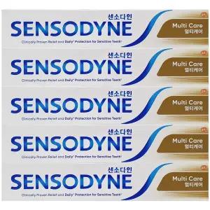 [센소다인]글락소스미스 센소다인 멀티케어치약 100g x5개 무료배송 gx