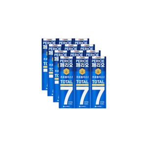 엘지생활건강 페리오 토탈 7 치약 오리지널 120g 3입 4개