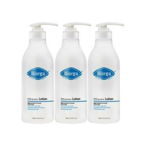 바이오가 모이스쳐 밀크 프로틴 로션 500ml 3개