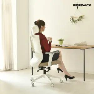 퍼백 메쉬백 허리 편한 사무용 학생 컴퓨터 책상 사무실 의자