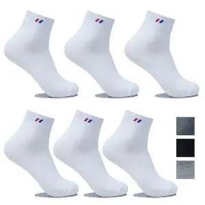 [스프리스]뒤틀림방지 남자캐주얼양말 단목 6켤레 SP1003