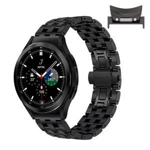 갤럭시워치6 40 44 43 47mm 골프에디션 날개형 원터치 클래식 고급 메탈 시계줄 밴드 스트랩 SM-R930/R940/R950/R960/5