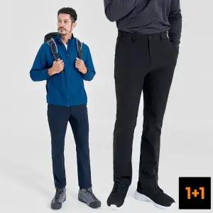 [마운틴벨리][1+1][BEST/시즌오프] 남성 봄 쾌적한 루텔 워크웨어 베이직 스판 슬랙스 팬츠