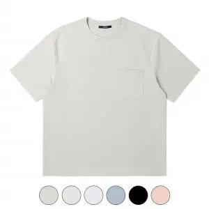 [하프클럽/에드혹]남성 분또 변형 포켓 반팔 라운드 티셔츠(HA4ST90)