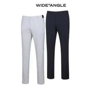 [와이드앵글](김해점)[WMM24332GH]남성 TO 타공 배색 슬림핏 팬츠 남성골프팬츠