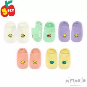 [보리보리/삠뽀요]5종세트/포인덧신양말