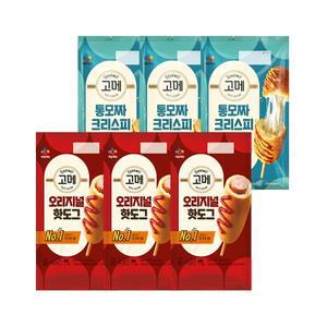 고메 핫도그 오리지널 3개+통모짜 3개(총 27개)