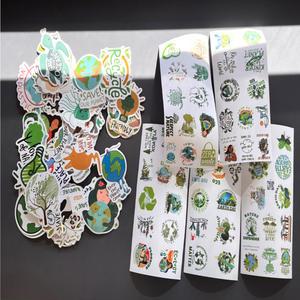 지구의날 제로웨이스트 환경보호 스티커 50p