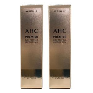 AHC 프리미어 리치 앰플 프로폴리스 2개 밤 9g 콜라겐T4 고밀도 간편케어 기능성 광채발산 영양가득