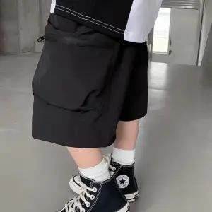 벨트지퍼포켓7부바지 초등생 반바지 남아여름 키즈 통반바지 주니어 남자아이 바캉스