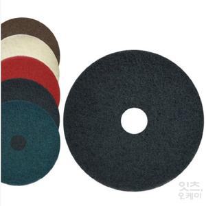 firstok 3m 플로어패드 흑색 20인치 5P 대리석바닥광택 바닥청소기