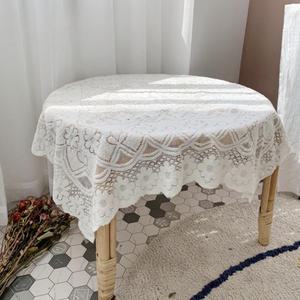 감성 레이스 테이블보 식탁보 플라워 빈티지 예쁜 자수 레이스천 테이블매트 협탁보 북유럽 빈티지