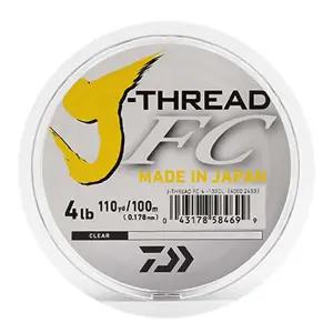 다이와 J-스레드 FC 100m 5호 - 8호 카본 라인 쇼크리더 목줄 원줄 낚시줄