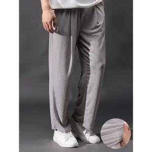 [후앙스]여름 와이드핏 플리츠 밴딩 팬츠 BDCP7280_P367378185