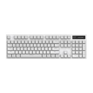 앱코 K561 교체축 유무선 블루투스 게이밍 기계식 키보드 화이트 적축