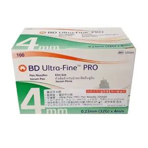 BD 울트라파인 인슐린 펜니들 0.23mm (32G) x 4mm 멸균 주사침 주사기 바늘 당뇨