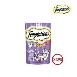 아트박스/Temptations 템테이션 부드러운 우유맛 75g 12팩
