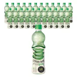 [소비기한 임박] 웅진 자연은 알로에 제로, 500ml, 24개