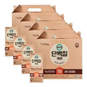 HY 한국야쿠르트 잇츠온 케어온 단백질케어 195mlX20개입X4박스