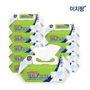 이지팜 행주티슈 캡형 80매 x 10팩
