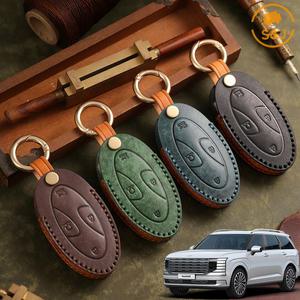 디올뉴 팰리세이드 푸에블로 투톤 가죽 스마트키 보호 키케이스