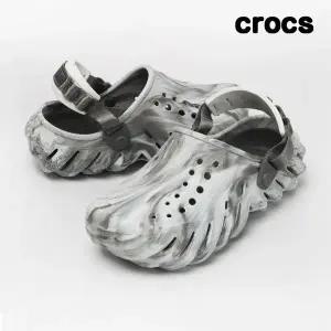 [크록스] 에코 마블 클로그 성인 샌들 문라이트 208454-1NL