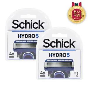 쉬크 하이드로5 베이직 날 4입 x 2개