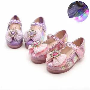 [보리보리/키드스토어]해피걸 뉴오로라 여아 led구두 키즈 아기 유아구두 여
