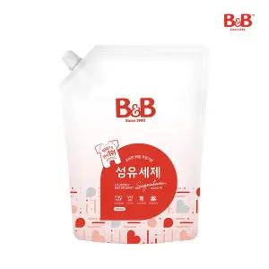[비앤비]유아 섬유 세탁세제 시그니처 리필형 1500ml X1개