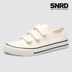 [무료배송][Mooda] Stylish 남녀공용 고탄성 캔버스/벨크로 스니커즈