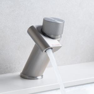 하봄 스텐 무광 다이아 원홀 세면기 수전 세면대수도꼭지