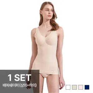 앤왁스 배쏙 쉐이퍼 팬티 쿨메쉬 스트랩 1세트 여성 보정속옷