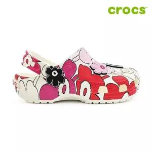 [크록스 정품] 마리메코 클래식 클로그 키즈 아동샌들 211123-90H